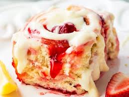 Strawberry Cinnamon Rolls